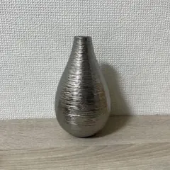 Francfranc フランフランシルバー フラワーベース 花瓶 一輪挿しのサムネイル