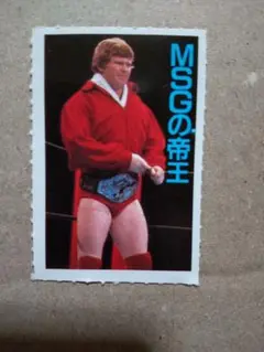1982 BBM Sha Japan Bob Backlund Card