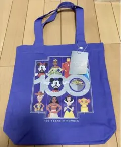 ディズニー１００　新品未使用　 タグ付き トートバッグ