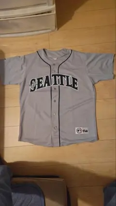 【お値下げ❗】SEATTLE ICHIRO 51 ビジターユニフォーム Lサイズ Men's #51 Ichiro Suzuki Seattle Mariners Aqua Limited