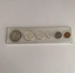 アメリカ 1900年 モルガンダラー 銀貨 リバティー 1964年 6枚セット アメリカ 1900年 モルガンダラー 銀貨 リバティー 1964年 6枚