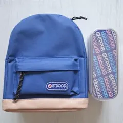 OUTDOOR PRODUCTS ランチボックス ランチバッグ 弁当箱 ブルー