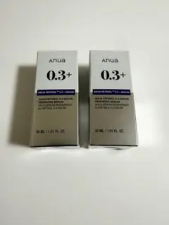 Anua アヌア レチノール0.3+ナイアシンリニューイングセラム 2本セット