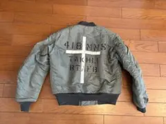 【バズリクソン】 MA-1 フライトジャケット リフレクター&ステンシル 復刻