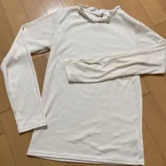 グリーンパークス　中古　襟レースリブインナー　長袖　レディース　重ね着