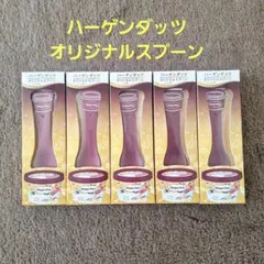 北*ん様 ハーゲンダッツ オリジナルスプーン 5個セットのサムネイル