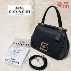 美品　COACH ハンドバッグ　Drifter 2WAY レザー　トップハンドル