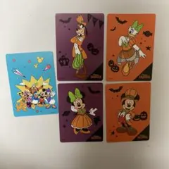 ディズニーじゃんけんカード　ハロウィン　ディズニーストア　ミッキーフレンズ