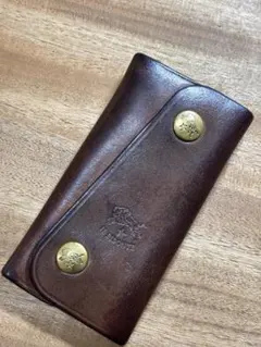 IL BISONTE イルビゾンテ キーケース 4連 本革 ブラウン 人気 定番