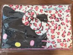 【座れる】サンリオキャラクターズ　ハローキティ　ヒョウ柄　お片付け収納BOX