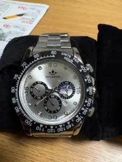 FOURRON製　デイトナ風腕時計