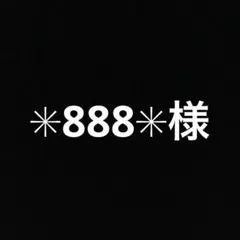✳︎888✳︎様