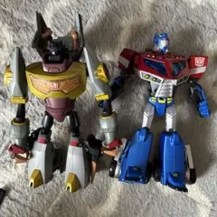 トランスフォーマー アニメイテッド オイルスリック&ロックダウン 箱説