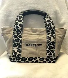 BAYFLOW レオパード柄トートバッグ ヒョウ柄
