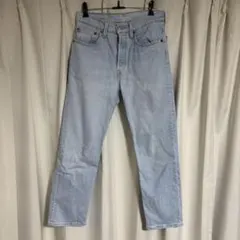 LEVI 501 ストレートデニム ライトブルー　サイズ26