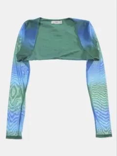 GLASSONS シースルーボレロ　モード　カーディガン