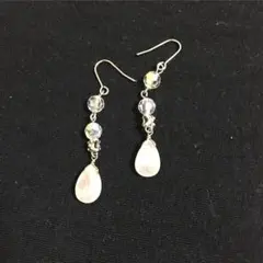 セール⭐️スワロフスキー ローズ クオーツ ピアス またはイヤリング