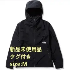 【新品未使用】THE NORTH FACE コンパクトジャケット　ブラック　M