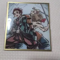 鬼滅の刃 WEBSHOPくじ アクリル色紙 竈門炭治郎 嘴平伊之助