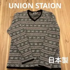 UNION STATION Vネックセーターのサムネイル