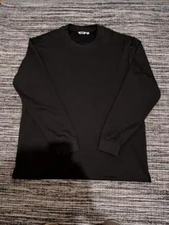 ユニクロU エアリズムコットンクルーネックTシャツ 長袖 XL