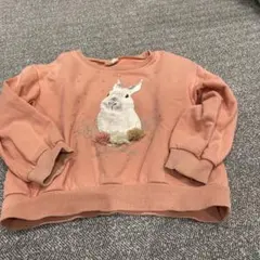 la poche biscuit トレーナー 100cm ピンク