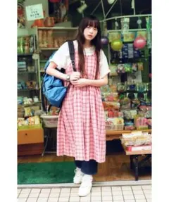 bulle de savon CHECKバルーンパンツ キイロ - メルカリ