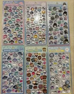 ボンボンドロップシール　水族館限定　6種