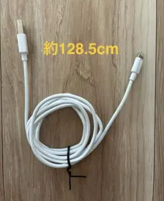 USB-A to Lightning 充電ケーブル 約128.5cm