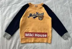 MikiHouse ラグラン袖トレーナー 120 cm
