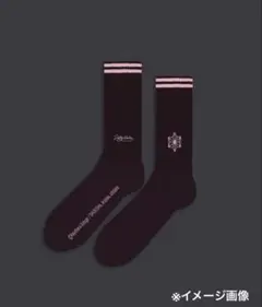 おまけ付き 鬼滅の刃 Dolly Noire コラボ 竈門禰豆子モチーフ 靴下