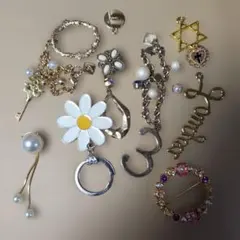 レディース チャーム アクセサリーセット