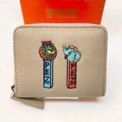 未使用 PEZ perche ear コラボジャバラ二つ折り財布 ベージュ 財布