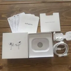 Apple AirPods Pro 空箱　純正ケーブル イヤーピース
