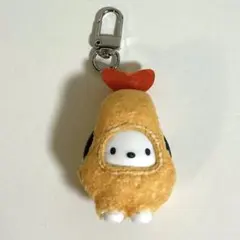 ちびっとも　ポチャッコ エビフライ マスコット キーホルダー