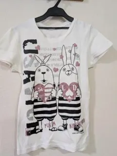 LIZ LISA DOLL ウサビッチ コラボ Tシャツ 半袖 ホワイト Fのサムネイル