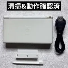 ma2【清掃&動作確認済】NintendoDS Lite クリスタルホワイト本体