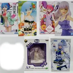 Re:ゼロから始まる異世界生活 フィギュア 6体セット