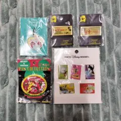 ☆ディズニー ピンバッジ チャーム セット