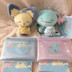 【個体厳選】ポケモン Little Daydream ウパー ピチュー ポーチ