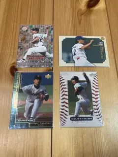 【まとめ割あり】プロ野球カード 高津臣吾 ４枚セット