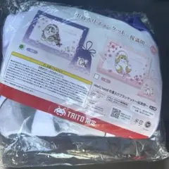 mofusand 巾着入りブランケット 桜満開 夜桜