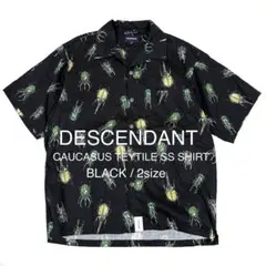 DESCENDANT CAUCASUS TEXTILE SS SHIRT 黒 2のサムネイル