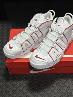 Nike Air More Uptempo ホワイト/レッド 新品タグ付き