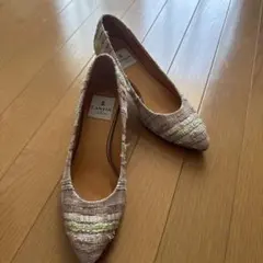 LANVlN⭐︎ツイードパンプス　23㎝のサムネイル