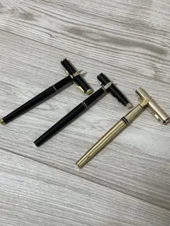 万年筆3本セット PILOT CROSS 他