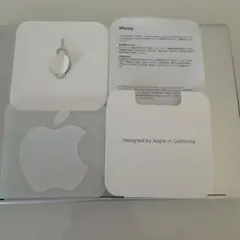 新品未使用】SIMピンとAppleステッカー