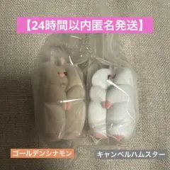 ゴールデンシナモン　キャンベルハムスター　すきまハムスター　マスコットフィギュア