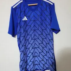 adidas サッカーウェア Lサイズ 青