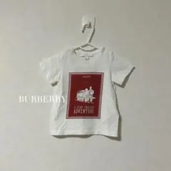 BURBERRY バーバリー　⭐︎ tシャツ 機関車　レトロ　半袖のサムネイル